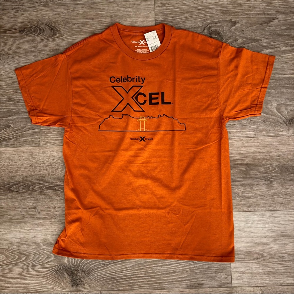 NWT Celebrity Xcel Inaugural Season T-Shirt